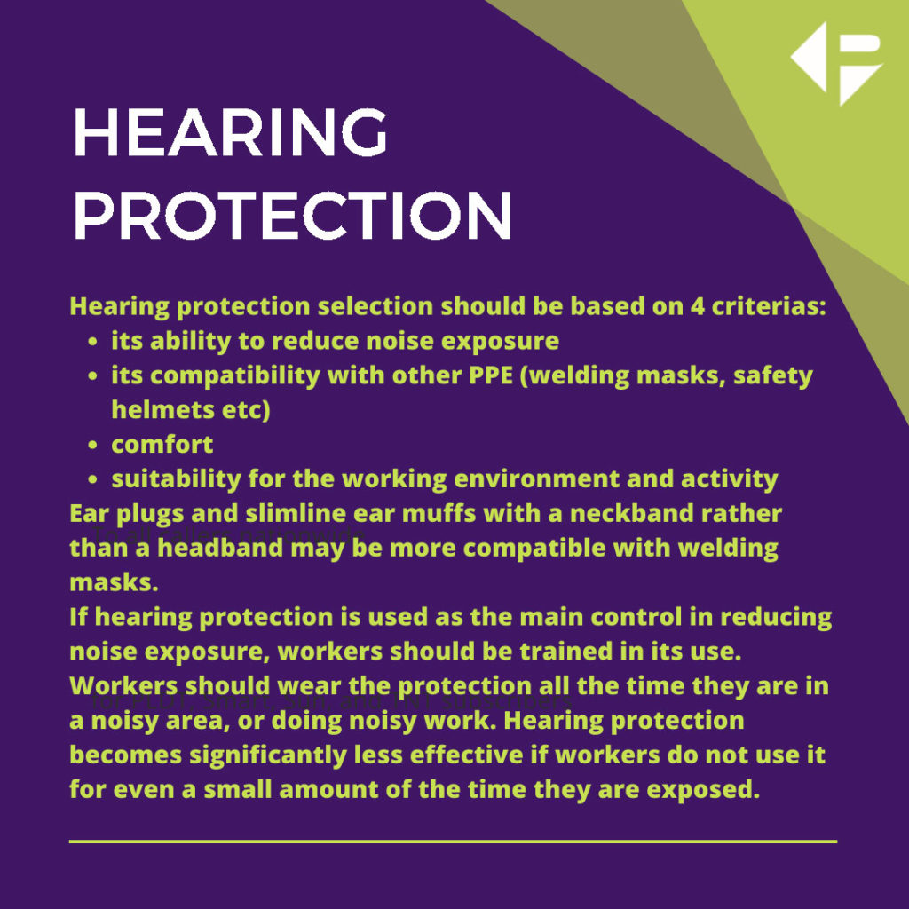 Parweld Safety Message - Hearing