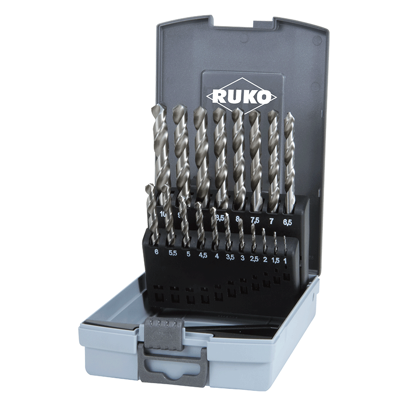 RUKO Twist Drill HSS Set