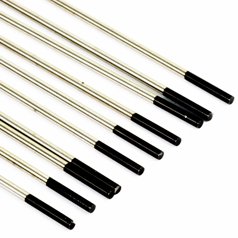 EATBALE TIG Welding Tungsten Electrodes 1.5% Lanthanated 1/16" X 7" & 3/32" X 7" WL15 Tig Tungsten 10Pcs (Gold, WL15) Ground Finish Arc Starts Easier