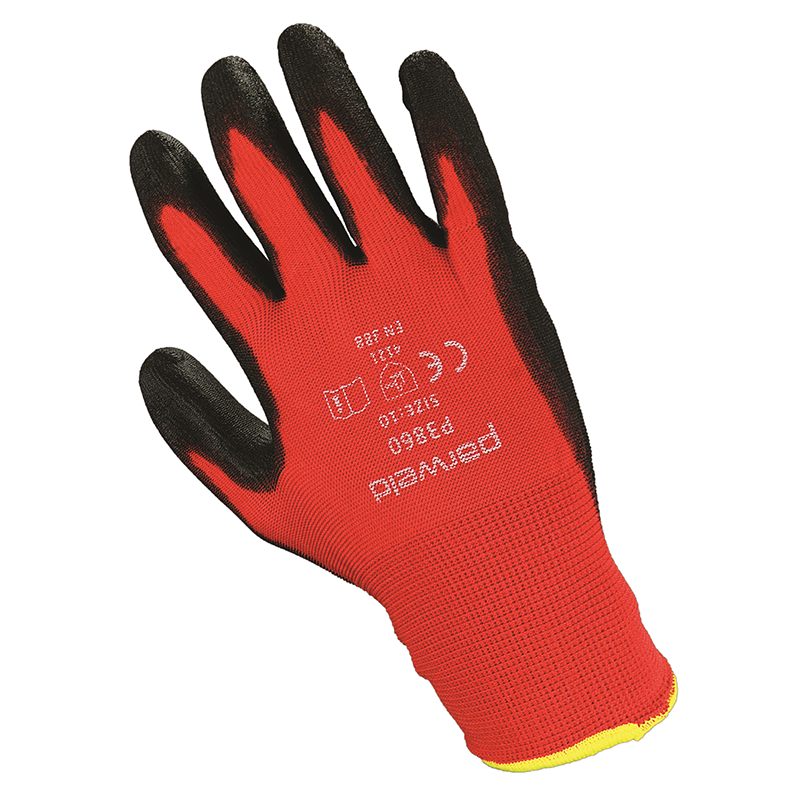 P3860 - P3860 - Red Cut Gloves Grade A
