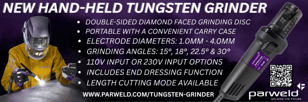 Tungsten Electrode Grinder - Advert