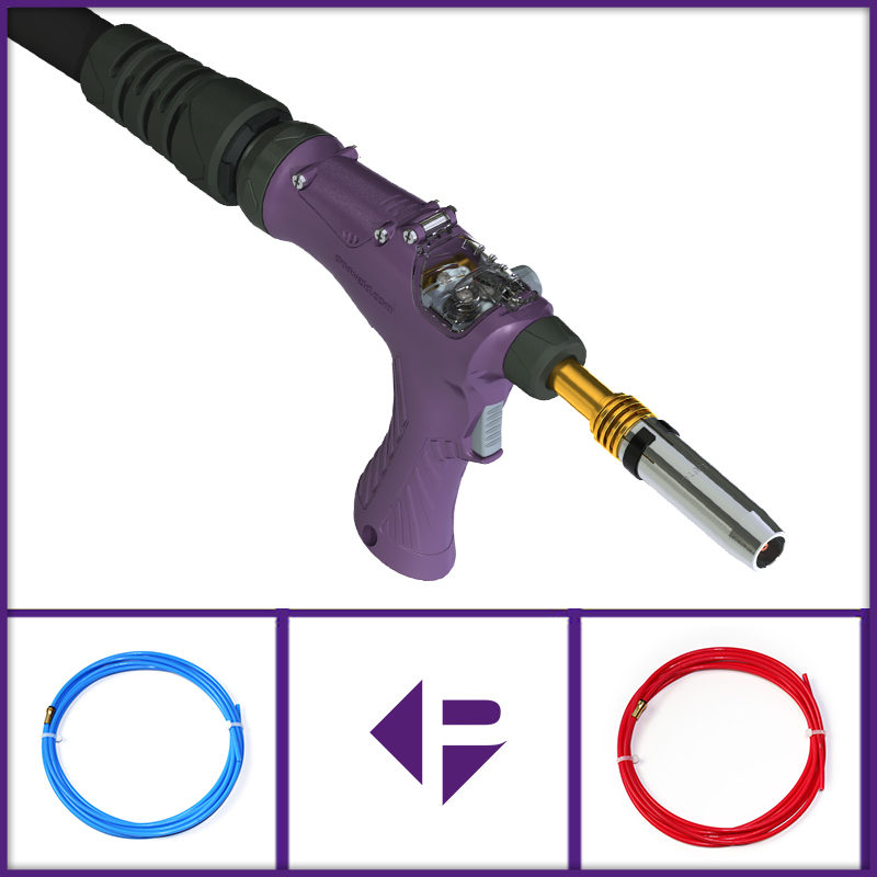 Push Pull PRO-Grip MAX 360A MIG Torch Liners