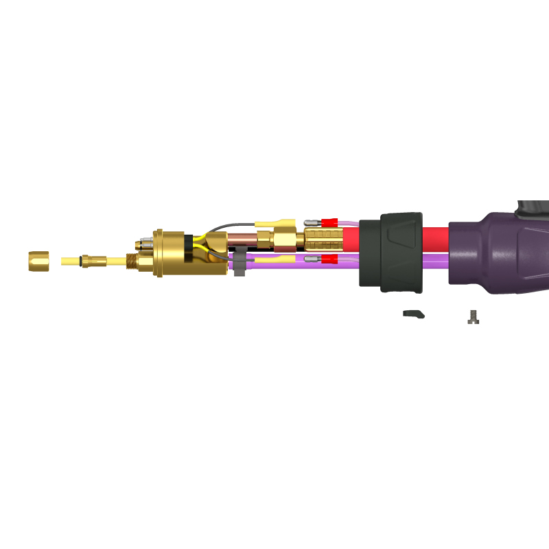 PP2519 - Push Pull Torch Gun Plug Nut with Insert