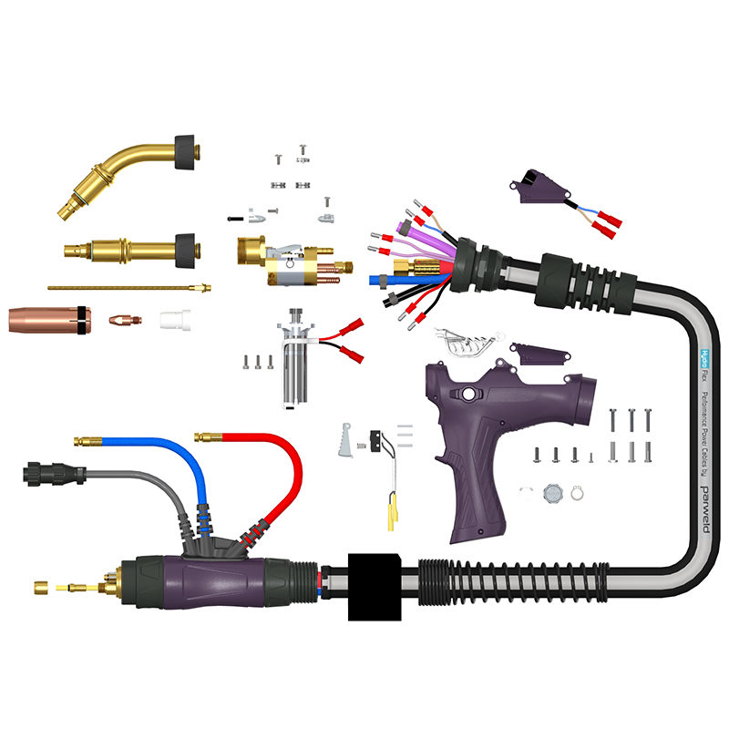 BZL Push Pull 400W Water Cooled Torch