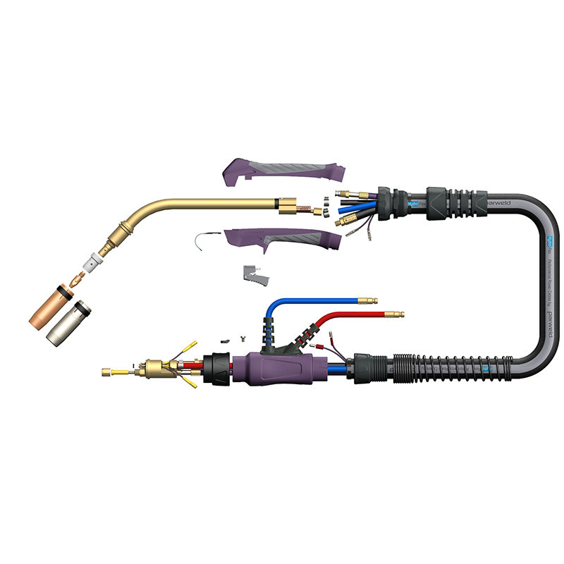 PRO501W Extended Neck BZL MIG Welding Torch