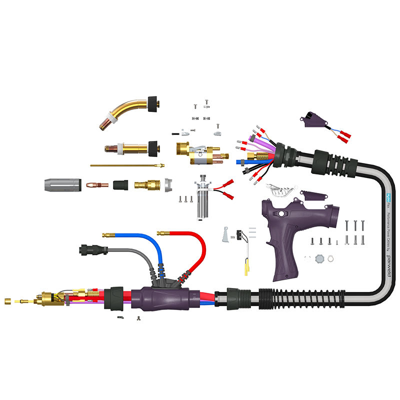 XP8 Push Pull 450W Water Cooled MIG Torch
