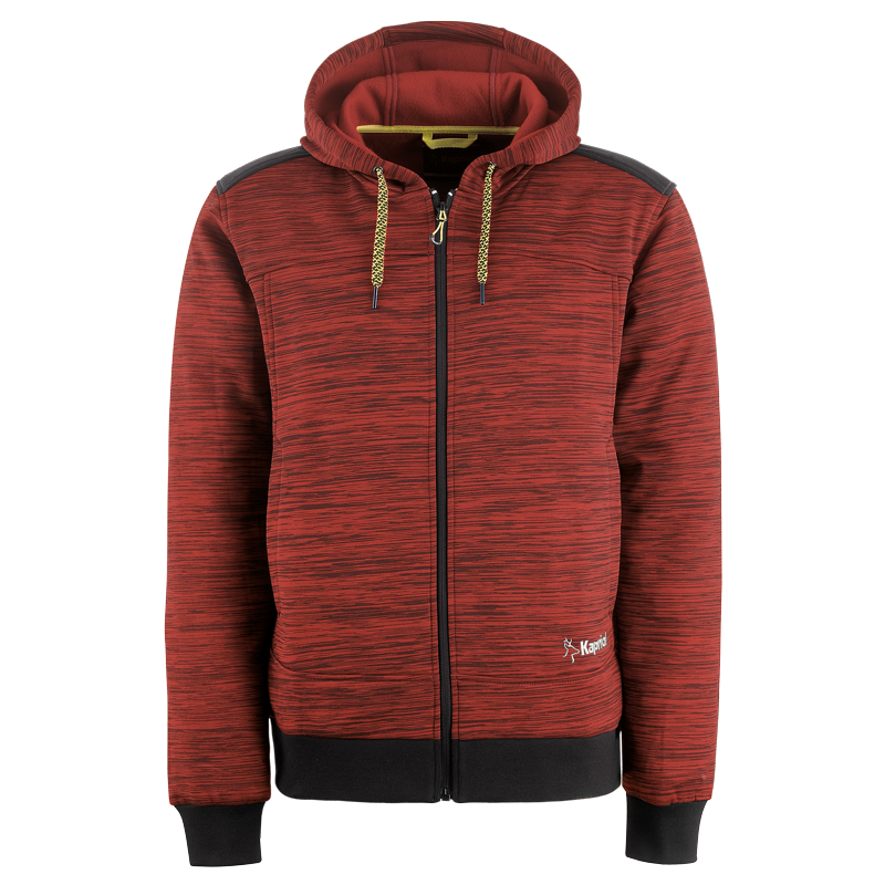 Kapriol Slick Men's Hooded Sweatshirt Jacket available from Parweld