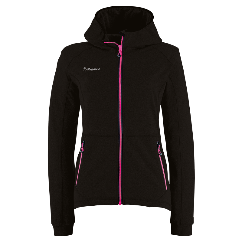Kapriol Cloud Urban Women's Hooded Sweatshirt Jacket available from Parweld