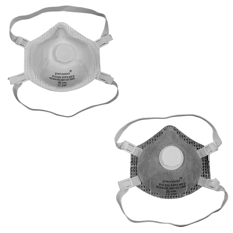 FFP3 Single Use Face Masks with Exhalation Valve