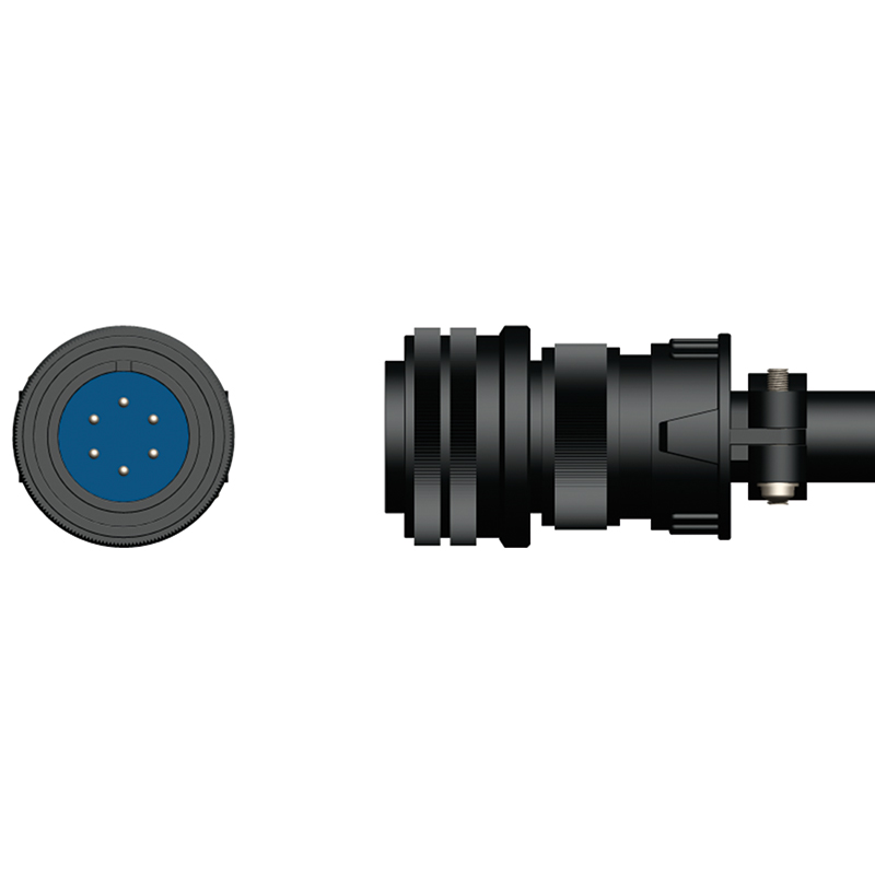 6 Pin Amphenol Plug