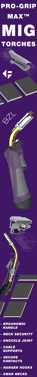 Parweld PRO Grip MAX™ BZL MIG Welding Torches