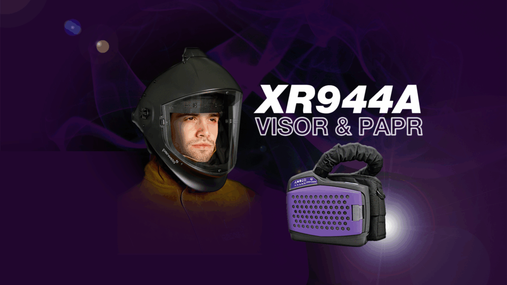 Parweld XR944A - Visor Helmet & PAPR Filter System