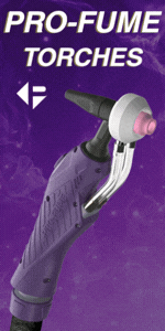 Parweld PRO-FUME TIG Fume Extraction Welding Torches