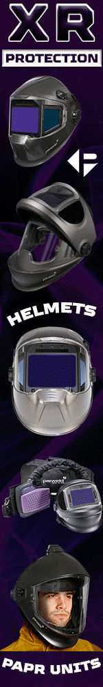 Parweld XR Range - PAPR Units, Safety Helmets and Protective Visors